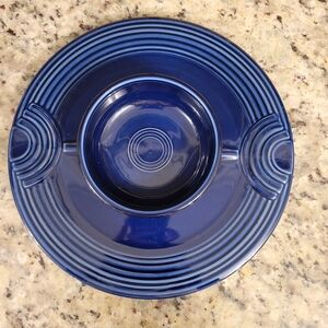 Fiestware Chip and Dip Set